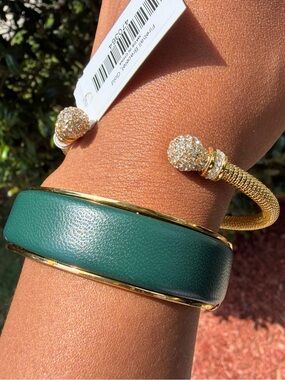 Gold-Tone Cuff Bracelet Bundle